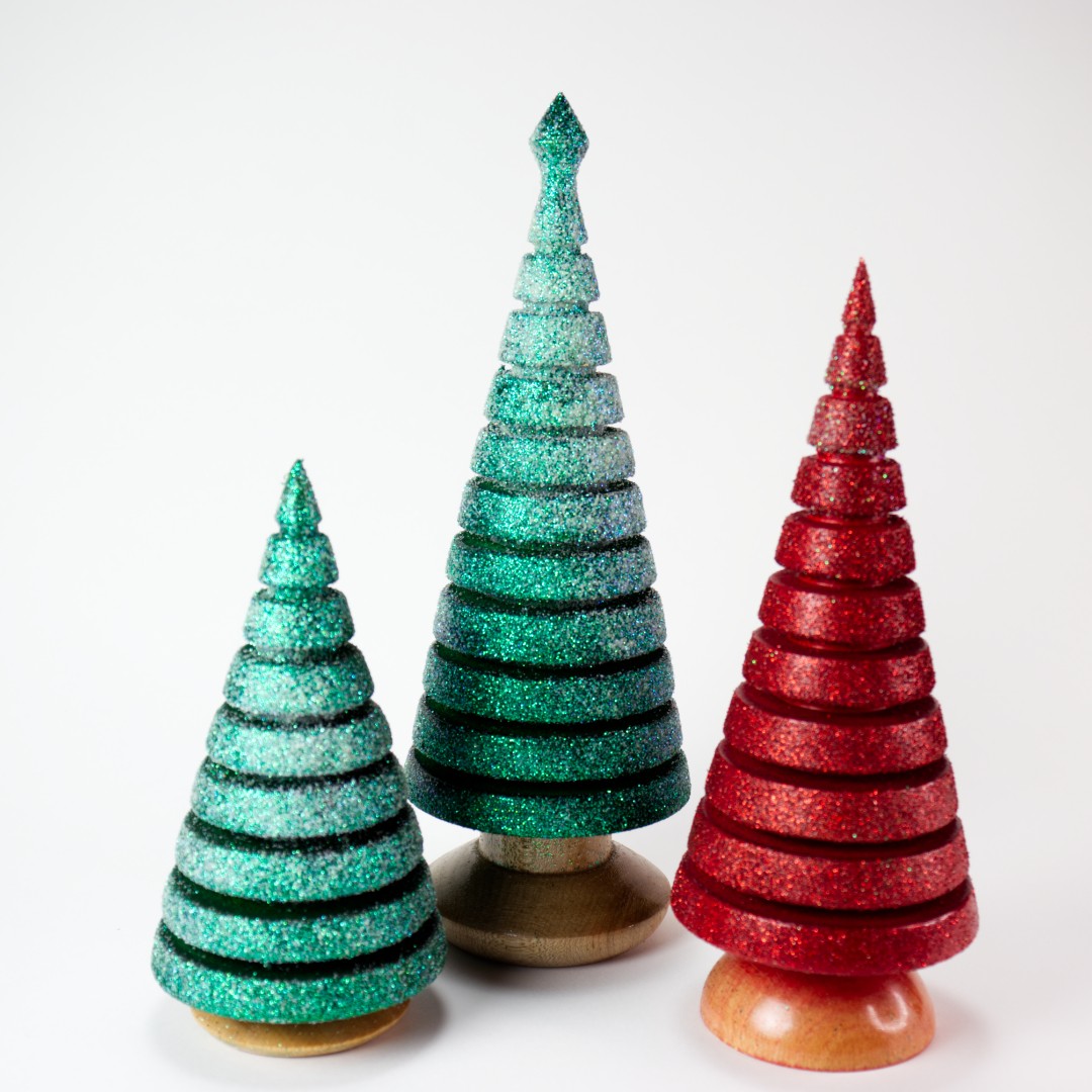 Sparkling Christmas Trees