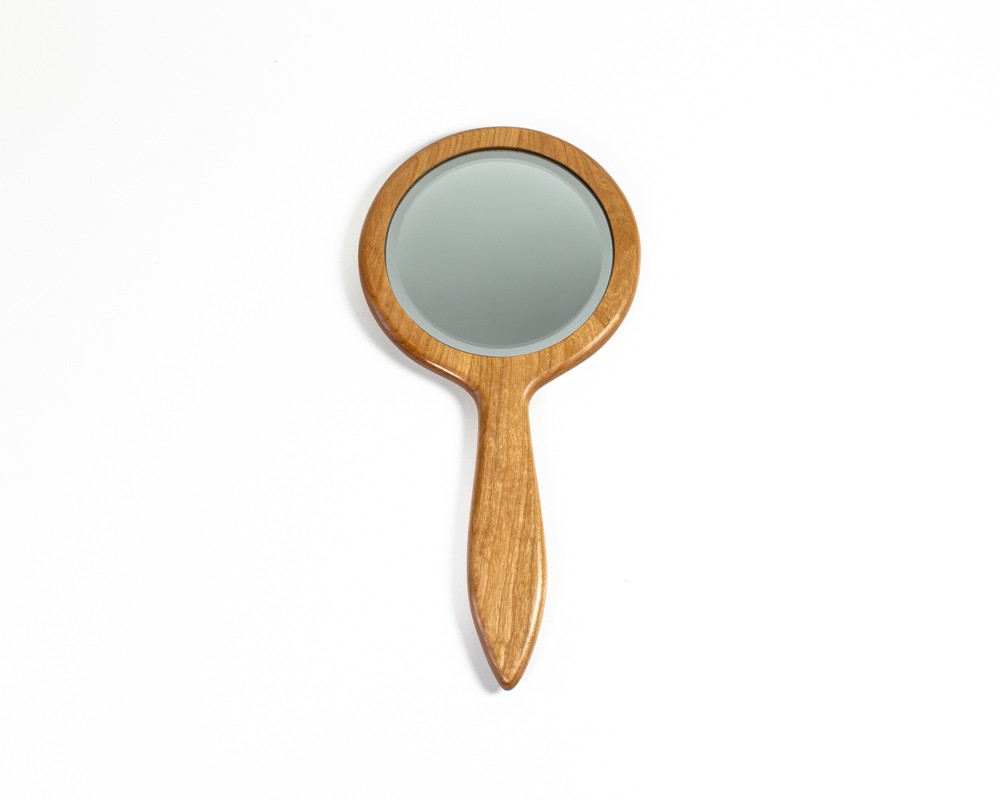 Front of Cherry Hand Mirror